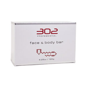 Box for 302 Professional face & body bar, 4.25 oz / 120 g